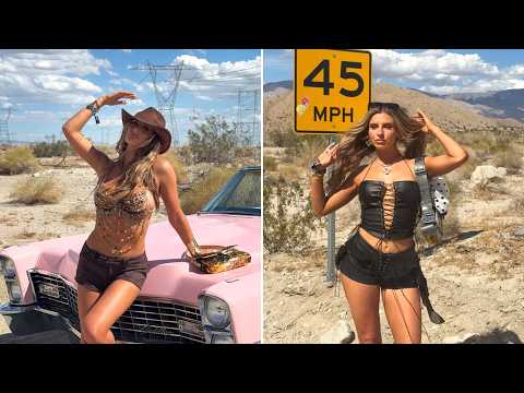 Millie Court and Chloe Burrows' Stunning Coachella Outfits