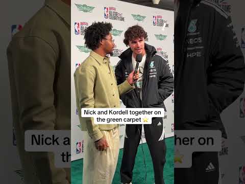 Love Island's Nick and Kordell Join NBA All-Star Weekend in Los Angeles