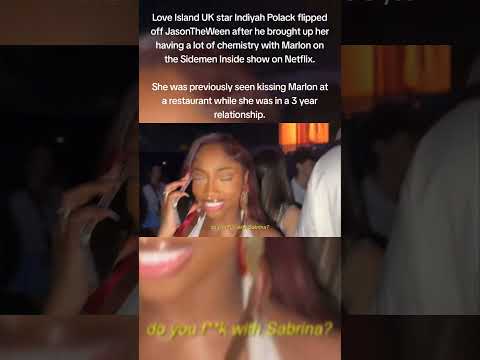 Love Island UK Drama: Indiyah Polack Gives JasonTheWeen A Fiery Response Over Marlon Comments