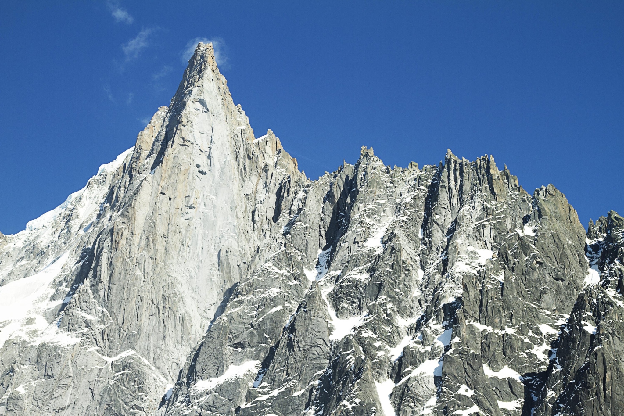 威尔士雪山山顶